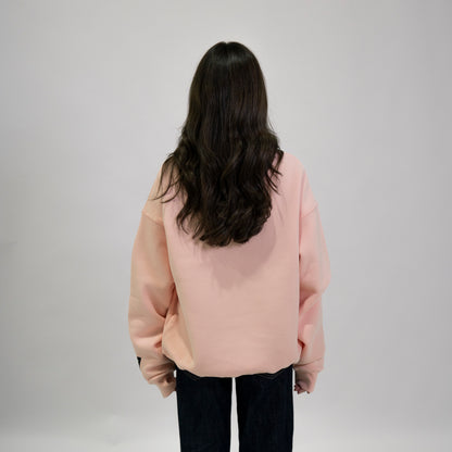 PINK ZIP CREW
