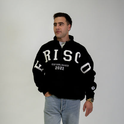 BLACK ZIP CREW