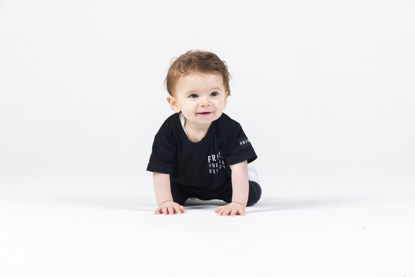 Kids Tee Black/White