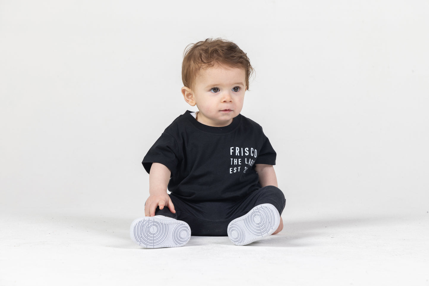 Kids Tee Black/White