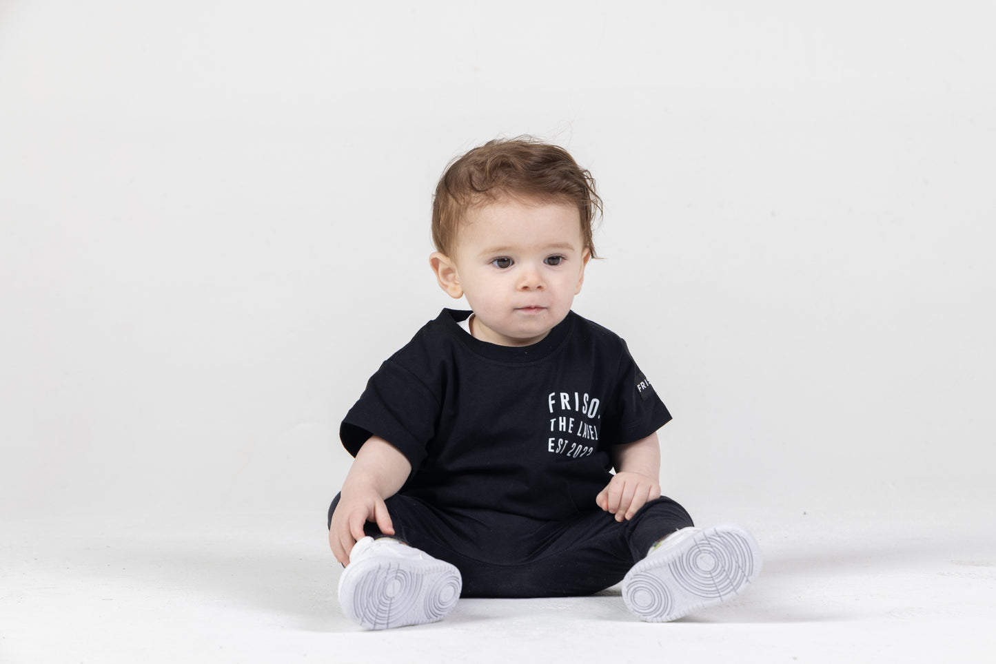 Kids Tee Black/White