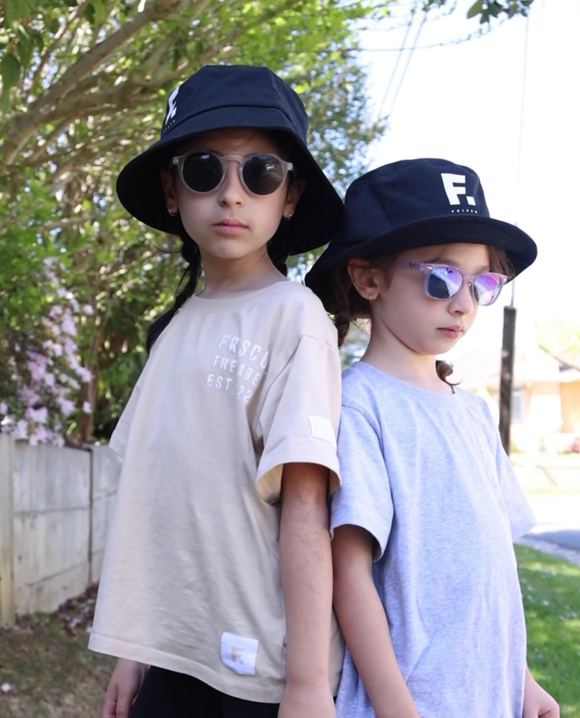 Frisco Childrens Bucket Hat White