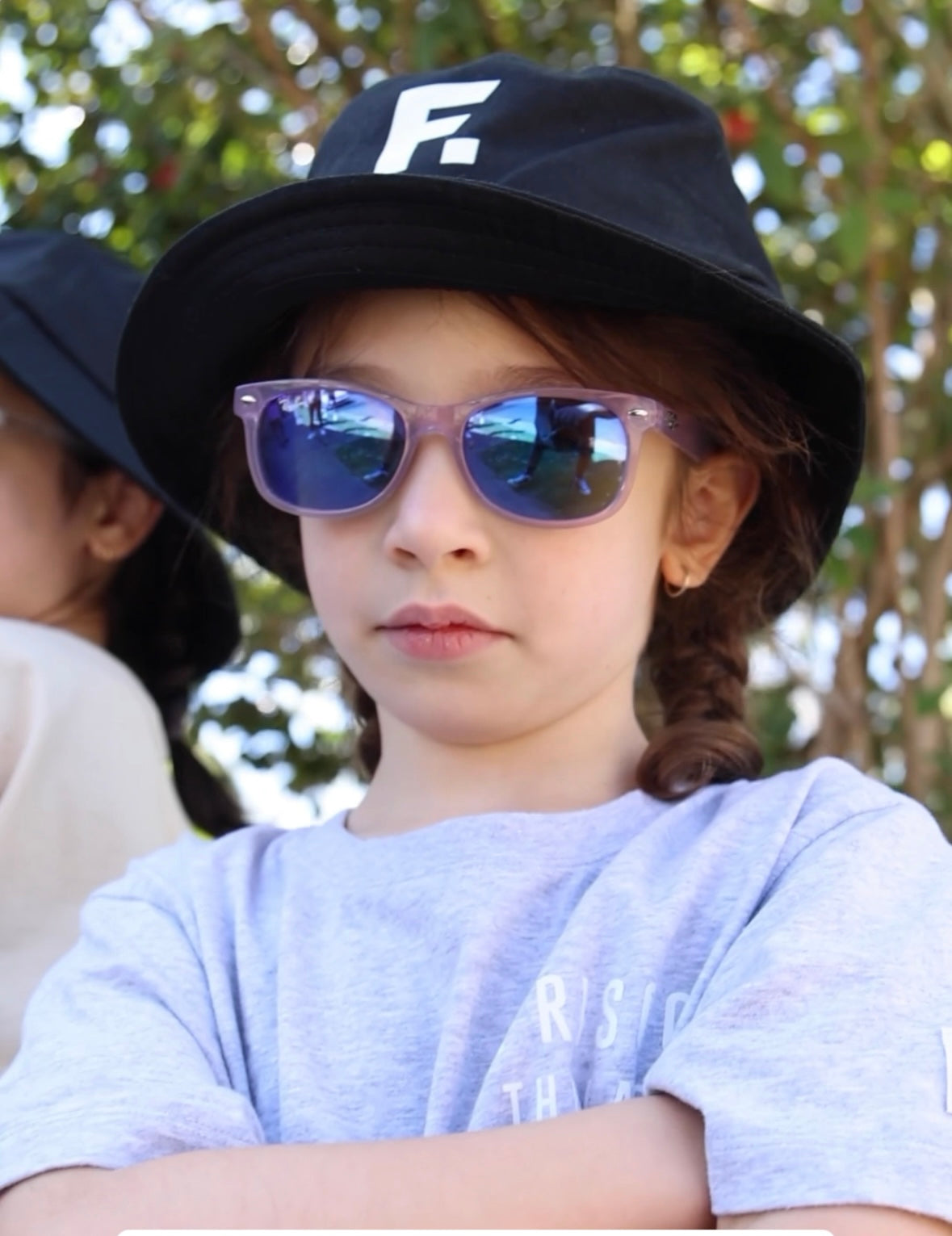 Frisco Childrens Bucket Hat White