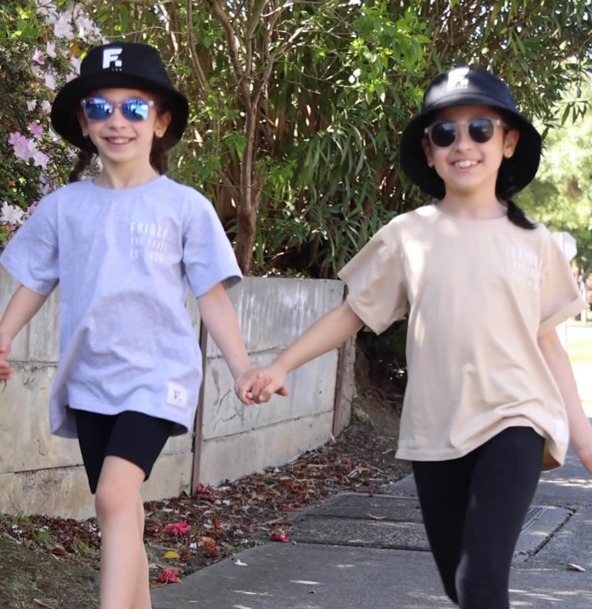 Frisco Childrens Bucket Hat White