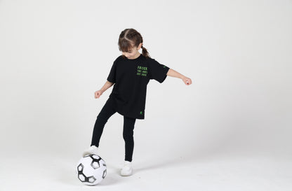 Kids Tee Black/Green