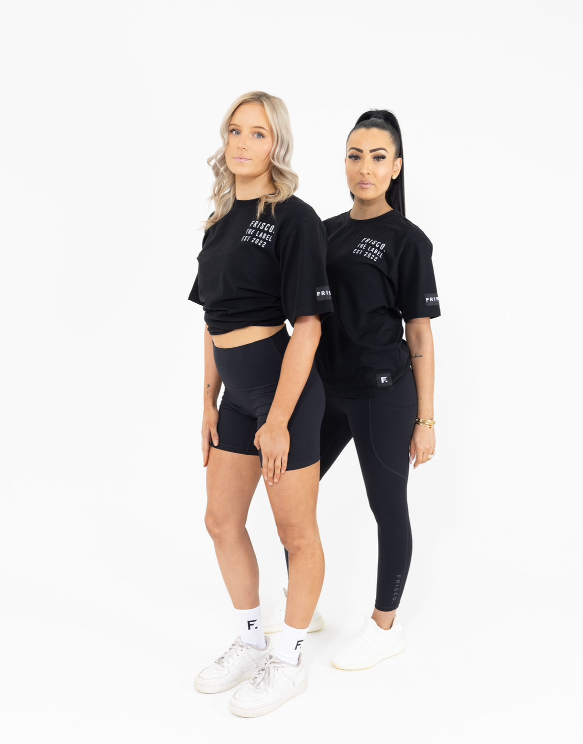 Women's Tee Black/White