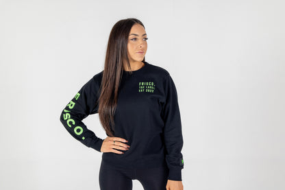 Women's Crew Black/Green